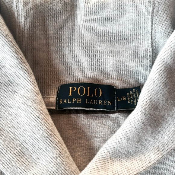 Ralph Lauren Tan Sweater w/ Green Pony| Pre-Loved - Picture 4 of 6